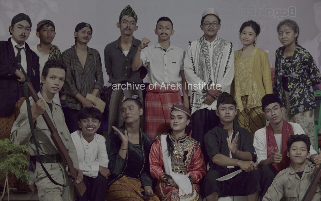 Ludruk Performance on the Establishment of Kampong Pagesangan Anniversary